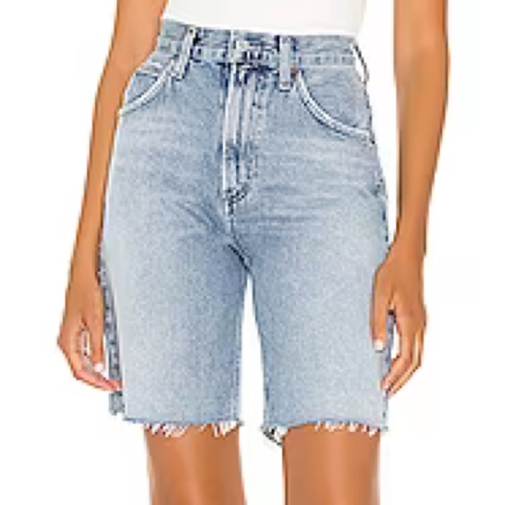 Agolde Pinch Waist Short in Oasis